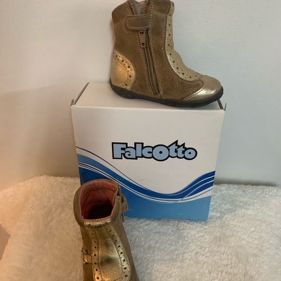 Falcotto Italian Leather Booties - Picture 3 of 8